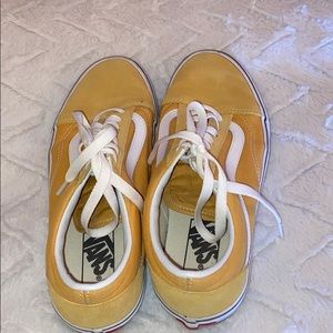 Yellow Old Skool vans
